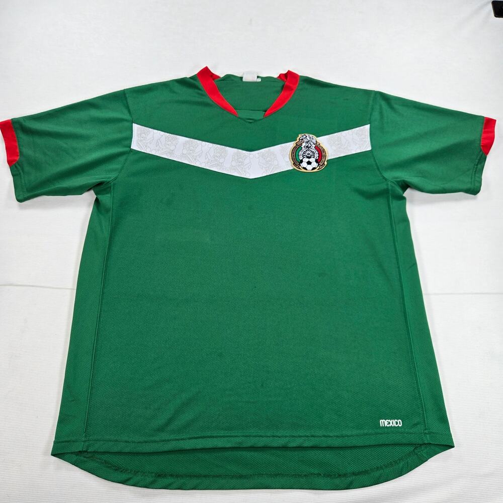 2006 Mexico National Soccer Team Green Soccer Jersey Men's Size XL Vintage